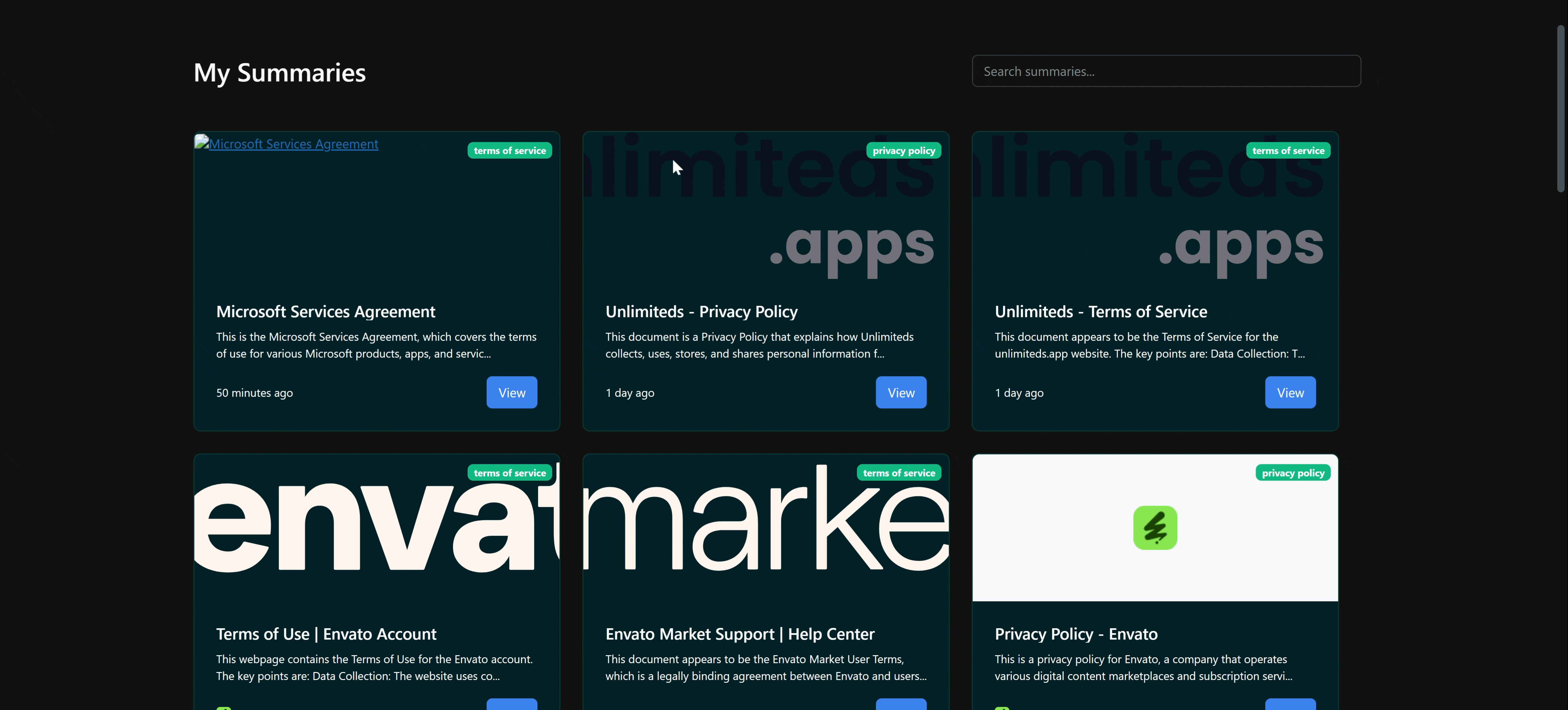 Informed Decisions Demo